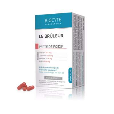 Biocyte Le Brûleur - Complément minceur au thé vert - Publicité Biocyte Le Brûleur - Complément minceur au thé vert - Publicité