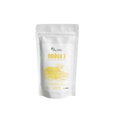 Valebio Oméga 3 Premium, 60 gélules - Publicité Valebio Oméga 3 Premium, 60 gélules - Publicité