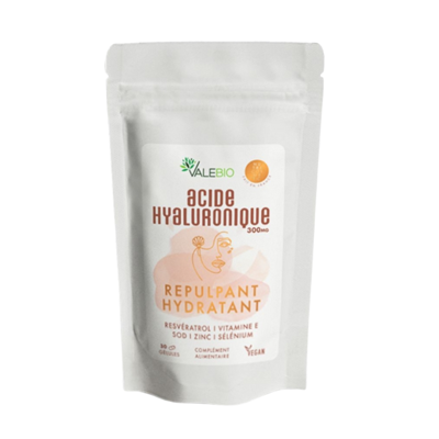 Valebio Acide Hyaluronique 300MG Gélules - Complément Alimentaire - Publicité Valebio Acide Hyaluronique 300MG Gélules - Complément Alimentaire - Publicité