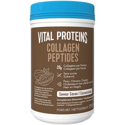 Vital Proteins Collagen Peptides Saveur Cacao - 297g Compléments Alimentaires - Publicité Vital Proteins Collagen Peptides Saveur Cacao - 297g Compléments Alimentaires - Publicité
