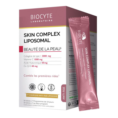 Biocyte Skin Complex Liposomal 14 sticks - Publicité Biocyte Skin Complex Liposomal 14 sticks - Publicité