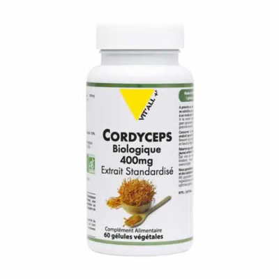 VITALL+ Cordyceps 400mg - Complément Alimentaire - Publicité VITALL+ Cordyceps 400mg - Complément Alimentaire - Publicité