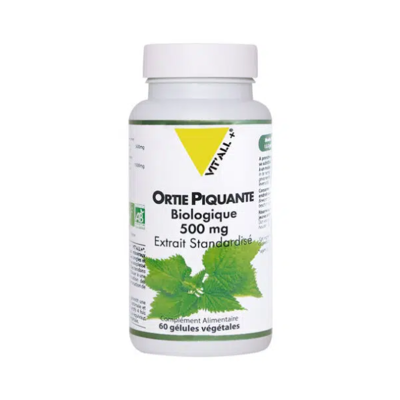 Vitall+ Ortie Piquante Biologique 500mg Gélules Végétales - Complément Alimentaire - Publicité Vitall+ Ortie Piquante Biologique 500mg Gélules Végétales - Complément Alimentaire - Publicité