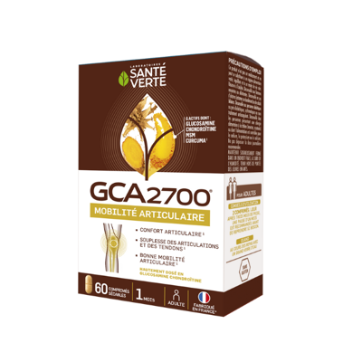 Sante Verte GCA 2700 - Complément pour articulations - Publicité Sante Verte GCA 2700 - Complément pour articulations - Publicité