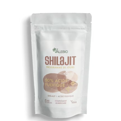 Valebio Shilajit 60 gélules - Publicité Valebio Shilajit 60 gélules - Publicité