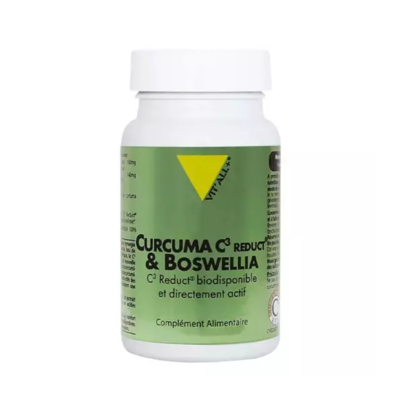 Vitall+ Curcuma & boswellia 30 gélules - Publicité Vitall+ Curcuma & boswellia 30 gélules - Publicité