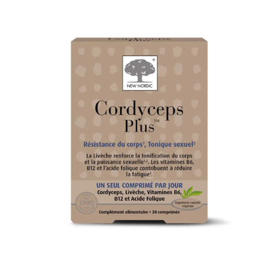New Nordic Cordyceps Plus 30 Comprimés - Publicité New Nordic Cordyceps Plus 30 Comprimés - Publicité