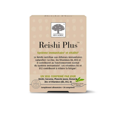 New Nordic Reishi Plus 30 Comprimés - Publicité New Nordic Reishi Plus 30 Comprimés - Publicité