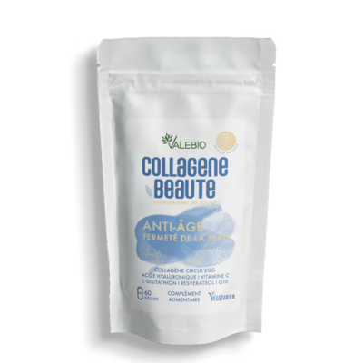 VALEBIO Velebio Collagène végétarien Beauté en gélules 60 gélules - Publicité VALEBIO Velebio Collagène végétarien Beauté en gélules 60 gélules - Publicité