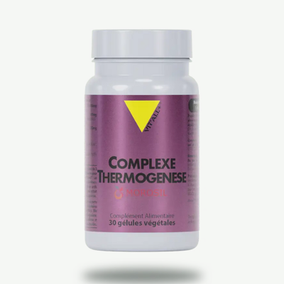 VITALL+ Vitall + COMPLEXE THERMOGENÈSE avec Morosil™ 30 gélules - Publicité VITALL+ Vitall + COMPLEXE THERMOGENÈSE avec Morosil™ 30 gélules - Publicité