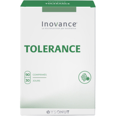 Inovance Tolerance - 90 Comprimés Complément Alimentaire - Publicité Inovance Tolerance - 90 Comprimés Complément Alimentaire - Publicité