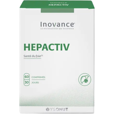 YSONUT Hepactiv - Complément alimentaire - 60 comprimés - Publicité YSONUT Hepactiv - Complément alimentaire - 60 comprimés - Publicité