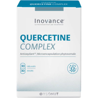 Inovance Complex de Quercetine - Immunité et Protection Cellulaire - 30 capsules - Publicité Inovance Complex de Quercetine - Immunité et Protection Cellulaire - 30 capsules - Publicité