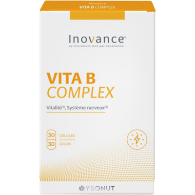 Inovance Vita B Complex 30 gélules - Publicité Inovance Vita B Complex 30 gélules - Publicité