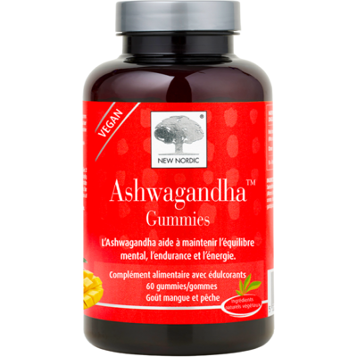 New Nordic Ashwagandha 60 gummies - Publicité New Nordic Ashwagandha 60 gummies - Publicité