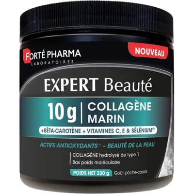 Forté Pharma Expert Beauté Collagène Marin 230g - Complément alimentaire - Publicité Forté Pharma Expert Beauté Collagène Marin 230g - Complément alimentaire - Publicité