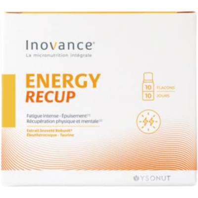 Inovance Energy Recup 10 flacons x 10 ml - Publicité Inovance Energy Recup 10 flacons x 10 ml - Publicité