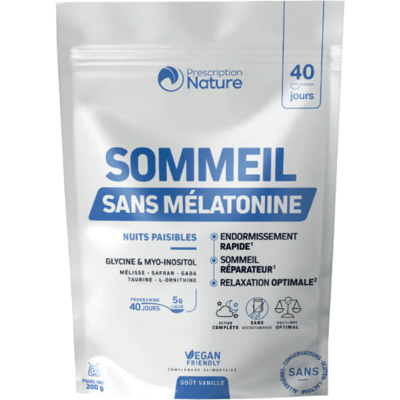 FORTÉ PHARMA Prescription Nature Sommeil 200 g - Publicité FORTÉ PHARMA Prescription Nature Sommeil 200 g - Publicité