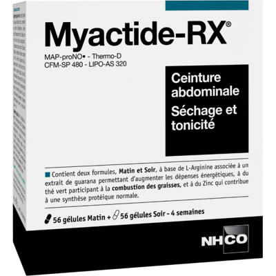 NHCO Myactide-RX - Soutien musculaire et articulaire - 112 gélules - Publicité NHCO Myactide-RX - Soutien musculaire et articulaire - 112 gélules - Publicité