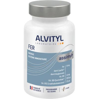 Alvityl Assimyl + Fer 60 gélules - Publicité Alvityl Assimyl + Fer 60 gélules - Publicité