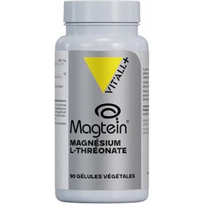 Vit'all+ Magtein Magnésium L-Thréonate 90 gélules végétales - Publicité Vit'all+ Magtein Magnésium L-Thréonate 90 gélules végétales - Publicité