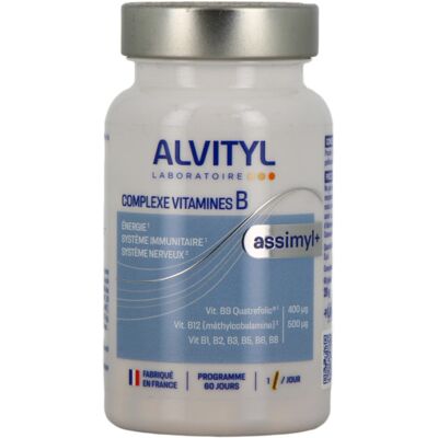 URGO Alvityl Assimyl+ Complexe Vitamines B 60 gélules - Publicité URGO Alvityl Assimyl+ Complexe Vitamines B 60 gélules - Publicité