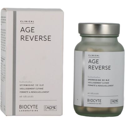Biocyte Clinical Age Reverse 60 gélules - Publicité Biocyte Clinical Age Reverse 60 gélules - Publicité