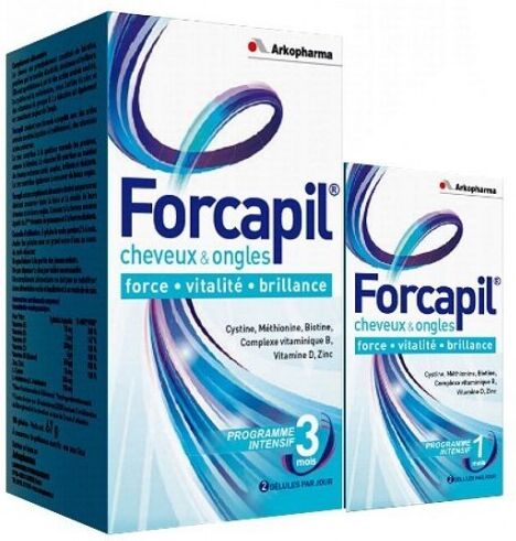 Forcapil complément alimentaire 180 + 60 gélules (Arkopharma)