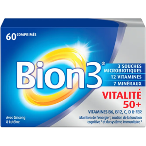 MERCK Bion 3 vitalite 50+ comprimes boite de 60