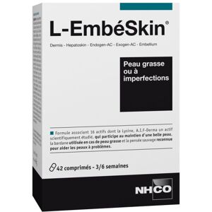 NHCO NUTRITION Nhco l-embeskin peaux grasse a imperfections 42 comprimes