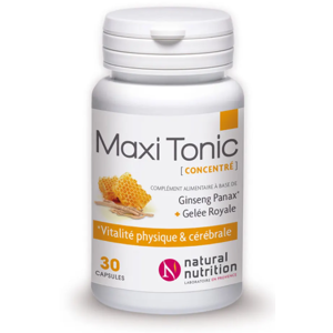 Natural nutrition maxi tonic 30 capsules