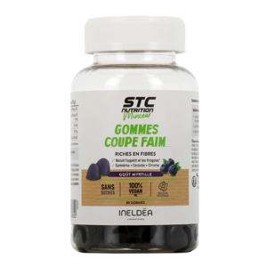 INELDEA Stc nutrition gommes coupe faim myrtille boite de 60