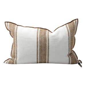 Maison de Vacances Coussin Vice Versa en toile brodee Cyclades - Havane