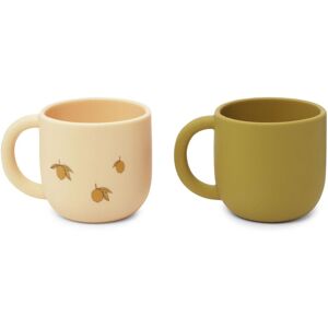 Konges Sløjd Tasses en silicone Lemon - Set de 2 - Jaune citron