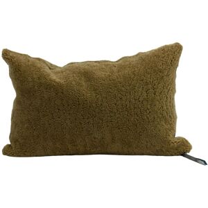 Maison de Vacances Coussin Vice Versa en peau de mouton bouclette - Bronze