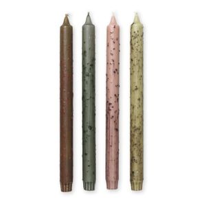 Ferm Living Bougies Mura - Set de 4 - Multicolore