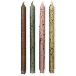 Ferm Living Bougies Mura - Set de 4 - Multicolore