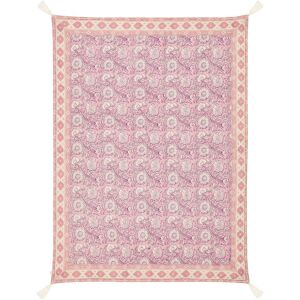 Louise Misha Plaid Enoha en coton bio - Rose