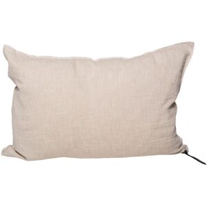 Maison de Vacances Coussin Vice Versa en Lin lave froisse - Creme/Givre