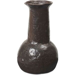 Ferm Living Vase long en terracotta Doro - Marron