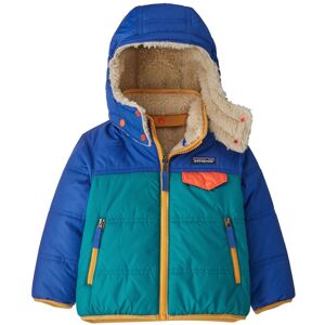 Patagonia Veste a Capuche Reversible Tribbles Recyclee Bleu canard