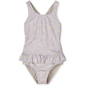 Liewood Maillot de Bain 1 piece Matiere Recyclee Amara Mauve