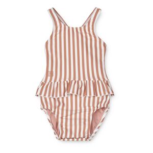 Liewood Maillot de Bain 1 piece Matiere Recyclee Amina Ecru