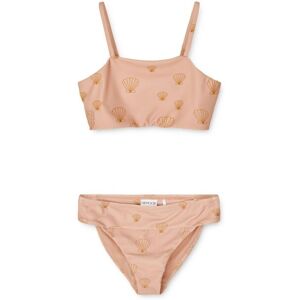 Liewood Maillot de Bain 2 pieces Matiere Recyclee Lucette Vieux Rose