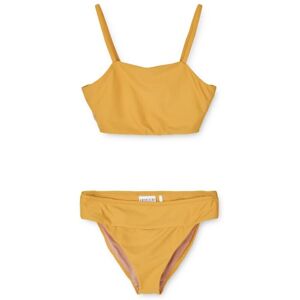 Liewood Maillot de Bain 2 pieces Matiere Recyclee Lucette Jaune moutarde