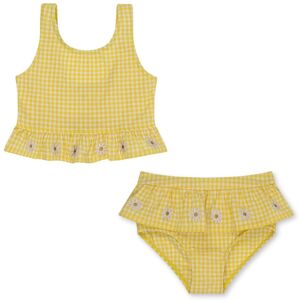 Konges Sløjd Maillot 2 Pieces Soline Vichy - Jaune