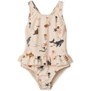 Liewood Maillot 1 Piece Amara Jupette - Ecru