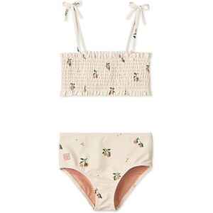 Liewood Maillot 2 Pieces Mikaela Smocke - Rose peche