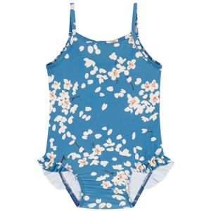 Petit Bateau Maillot 1 Piece Mossom Fleurs - Bleu