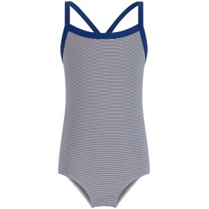 Petit Bateau Maillot 1 Piece Madoc Raye - Ecru